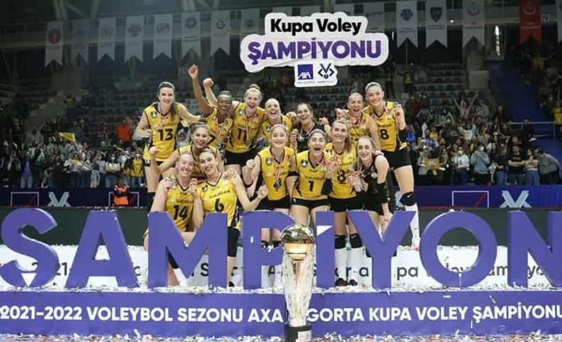 Kupa Voley'de şampiyon VakıfBank