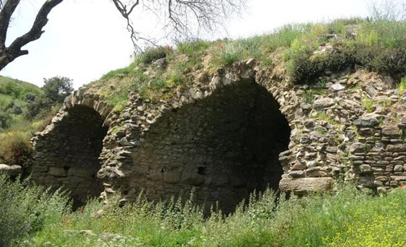 Mastaura Antik Kenti'nde 1800 yıllık kanalizasyon sistemi bulundu