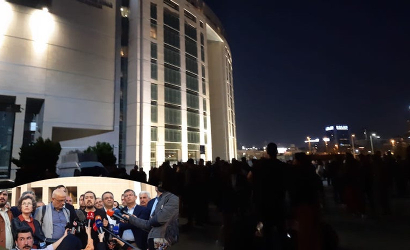 Taksim Dayanışması Adalet Nöbeti'ne başladı: Çağlayan'ı terk etmiyoruz
