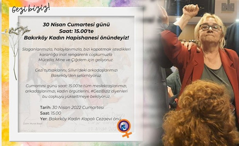 TMMOB’li kadınlardan Gezi Davası’nda tutuklanan kadınlar için çağrı