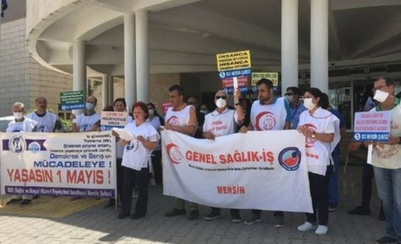 SES Mersin Şubesi: İnsanca yaşam için 1 Mayıs’a