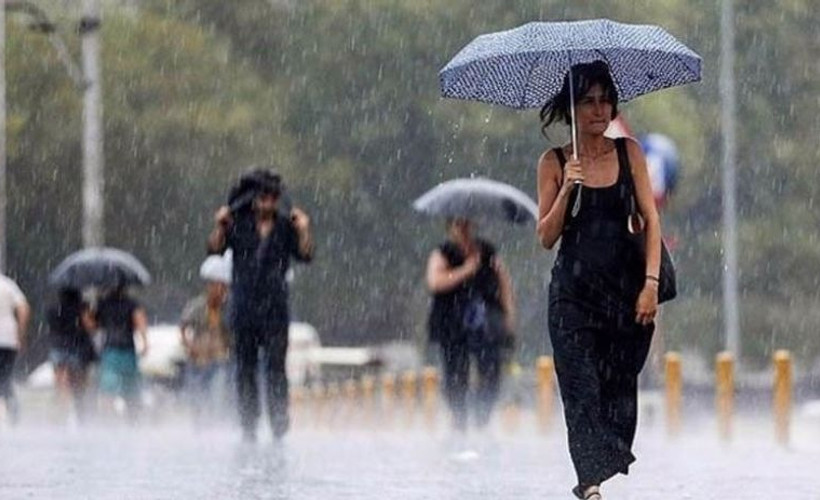 Meteoroloji uyardı: Şemsiyesiz çıkmayın!