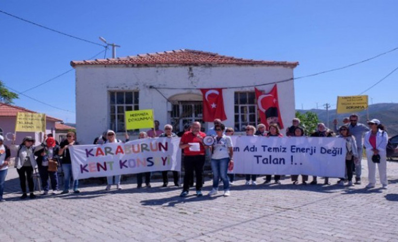 Karaburun'da GES için yapılan toplantıya halk katılmadı