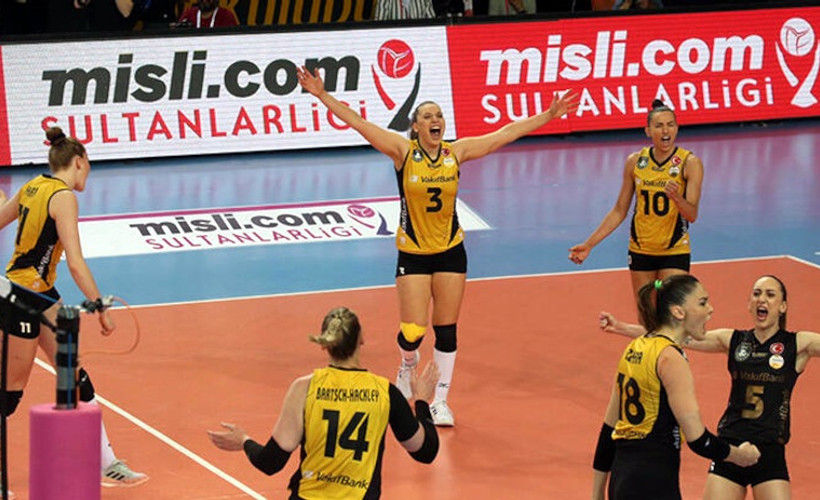 Türkiye Voleybol Sultanlar Ligi'nde şampiyon VakıfBank