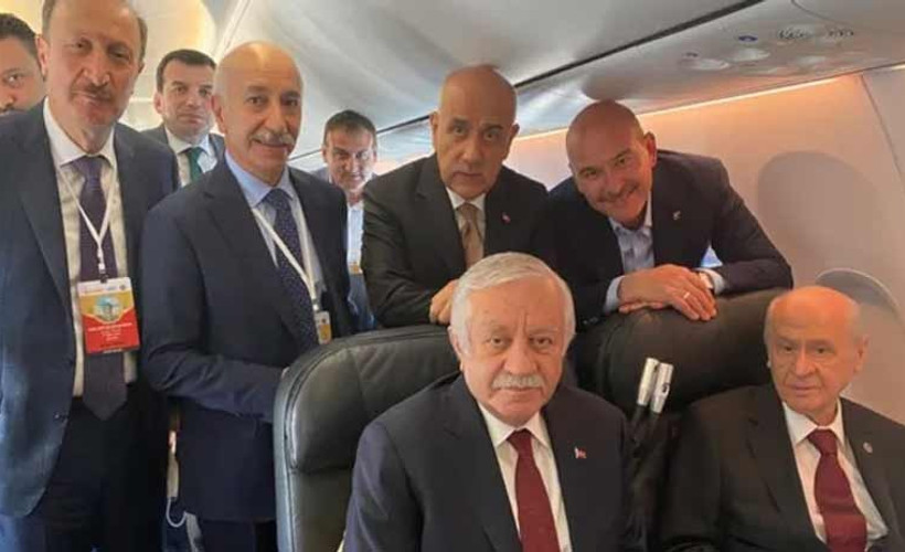 Soylu, Bahçeli ile fotoğrafını paylaştı