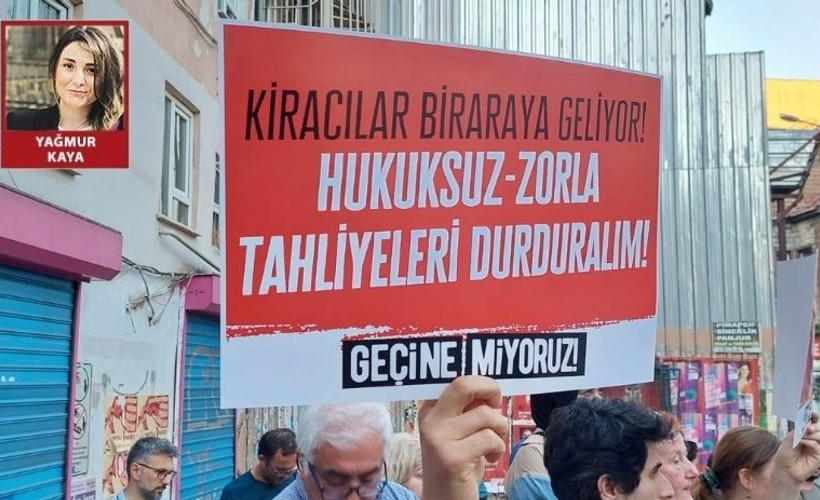 Ev kiralarındaki fahiş artış protesto edildi: İktidar ülkenin kanını emiyor
