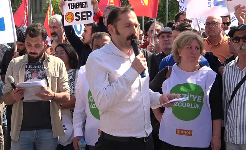 TMMOB'dan 'Gezi Davası' protestosu: ‘Bu iktidarın ömrü dolmuştur’