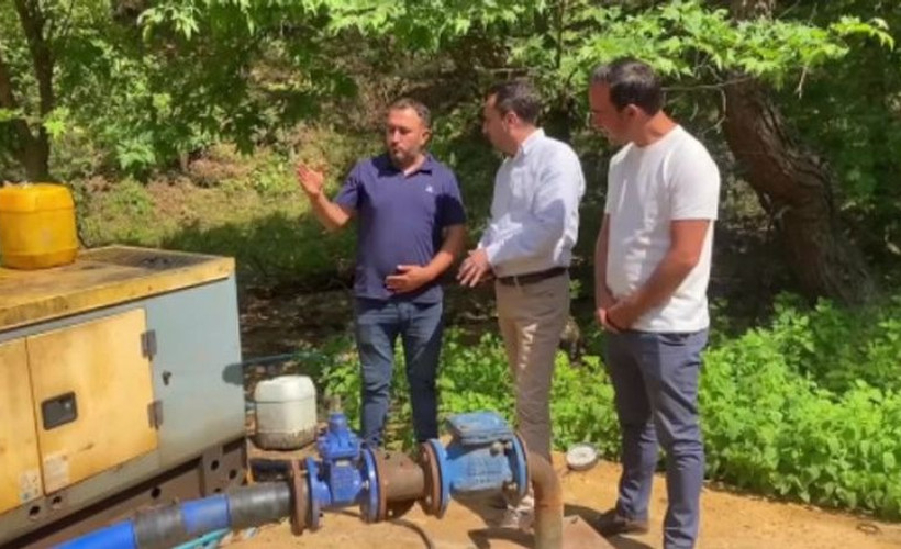 CHP'den yıllardır su sorunu yaşayan köye ziyaret: Yıl olmuş 2022, suya erişimleri yok