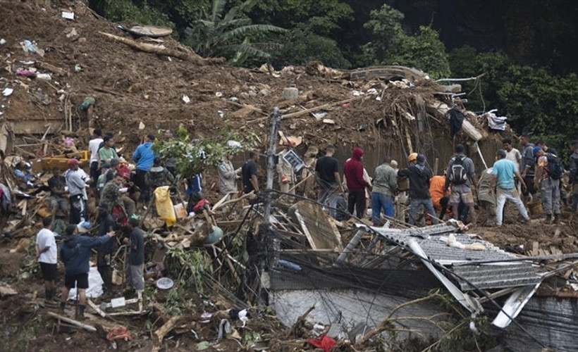 Brezilya'da şiddetli yağışlar nedeniyle ölenlerin sayısı 126'ya çıktı