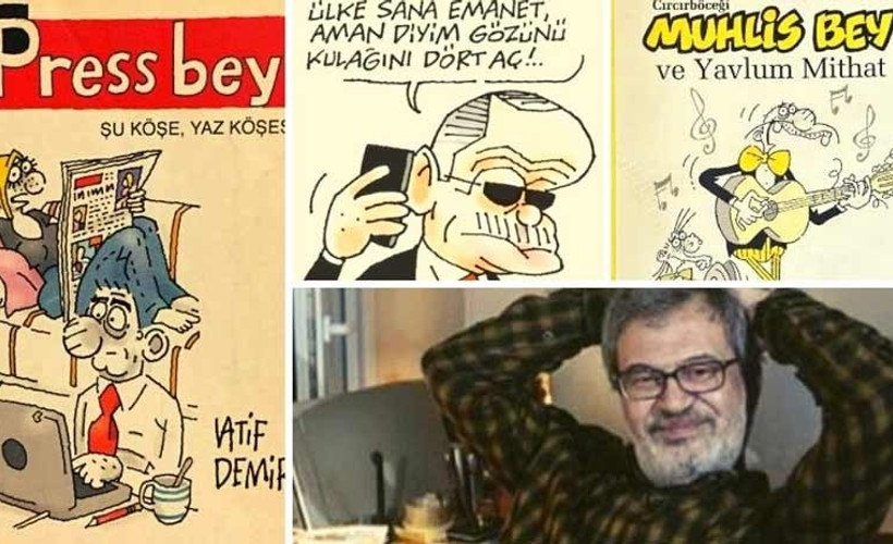 Karikatürist Latif Demirci son yolculuğuna uğurlandı
