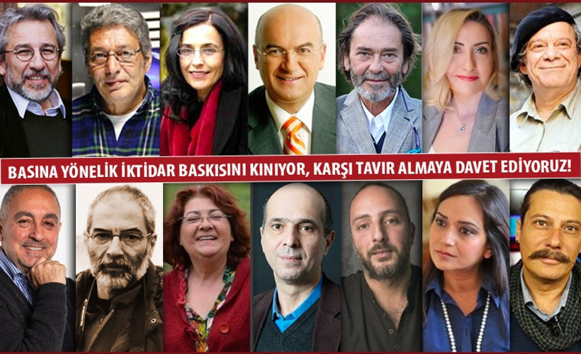 Basına yönelik iktidar baskısını kınıyor, karşı tavır almaya davet ediyoruz!