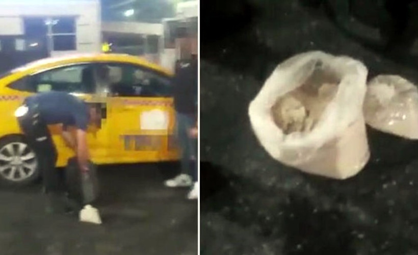 İstanbul'dan Ankara'ya taksiyle eroin götürürken yakalandı