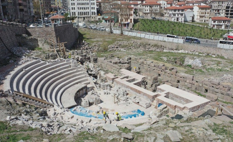 Ankara'daki Antik Roma tiyatrosu, Cumhuriyet Bayramı'nda açılacak