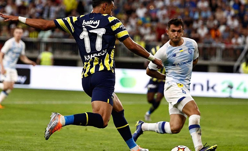 Dinamo Kiev- Fenerbahçe maçı golsüz sonuçlandı