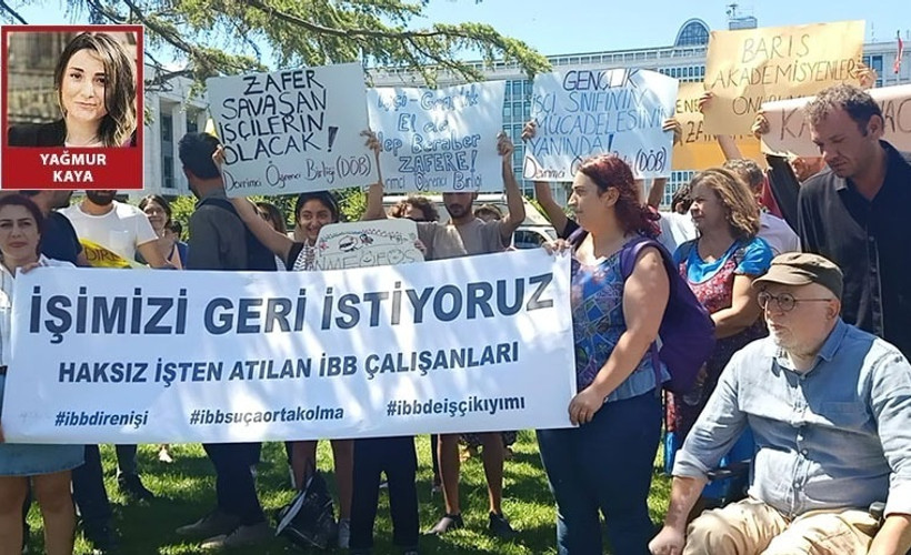 İşçiler İBB önünde süresiz eylemde: İmamoğlu'nden özür bekliyor, işimizi geri istiyoruz