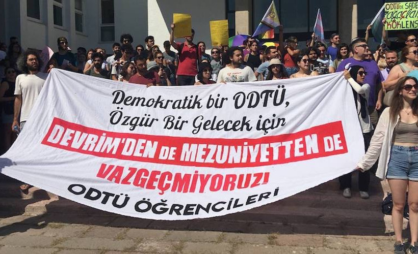 Öğrenciler yasağa karşı ayakta: Verşan Kök, ODTÜ'ye rektör olamaz