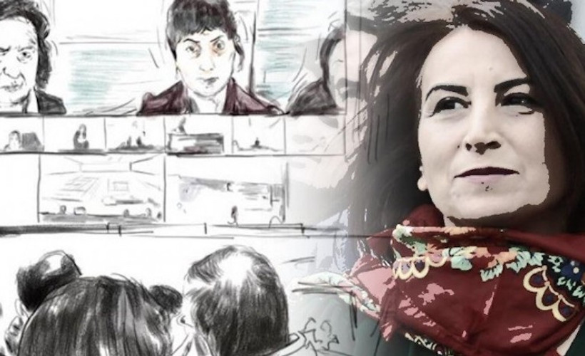 Tuğluk'un savunma yapmaya zorlanmasına Kışanak'tan tepki: Avukatını bile tanımıyor, işkence yapıyorsunuz