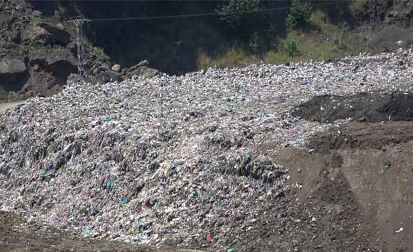 Giresun'da sızıntı tespit edilen çöp tesisine kapatma kararı
