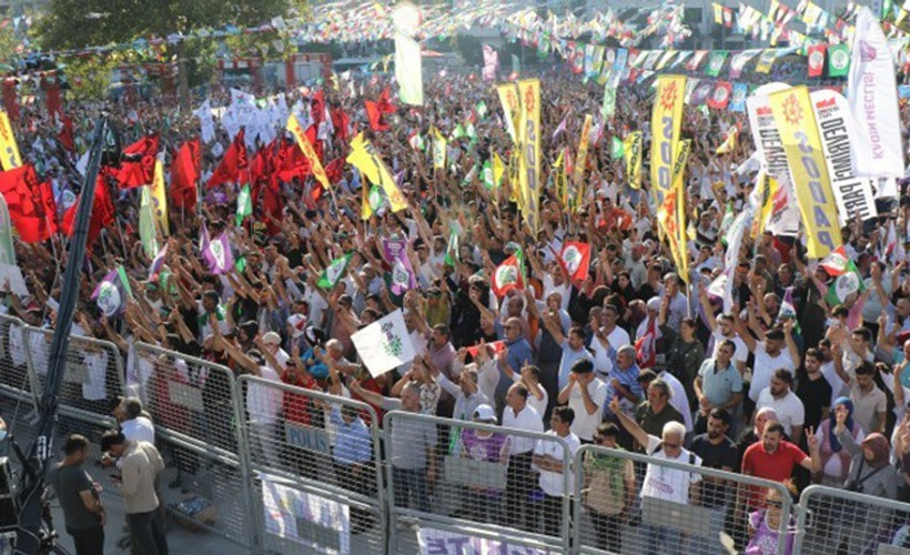 HDP'den İstanbul ‘Çözüm Biz'de’ mitingi | Bu halk size boyun eğmeyecek