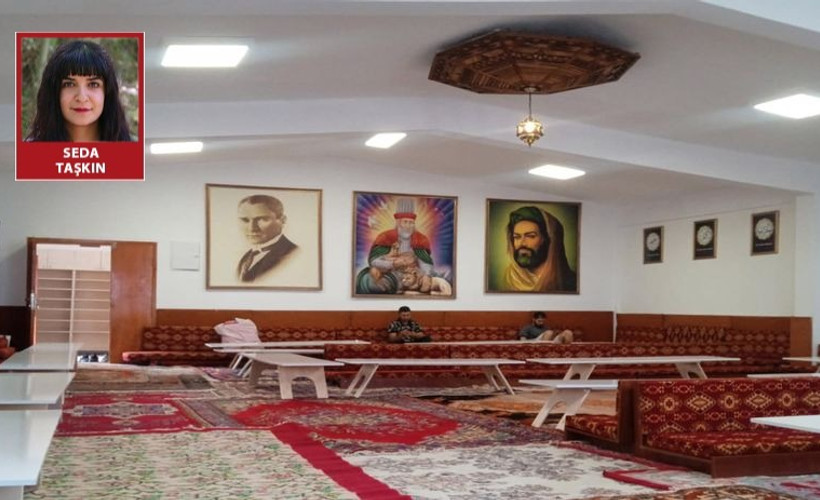 Erdoğan'dan Hüseyin Gazi Cemevi’ne ziyaret: Sadaka siyasetiyle Alevileri kendilerine bağlamak istiyorlar