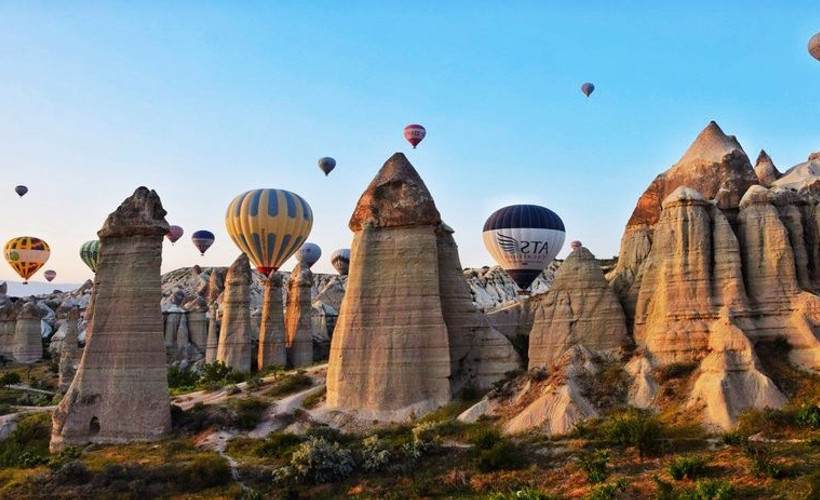 Kapadokya'da sis nedeniyle balon turu yapılamadı