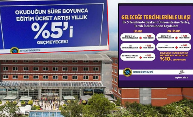 Beykent Üniversitesi verdiği sözü tutmadı: Geçen sene 17 bin TL olan yıllık harç 55 bin TL'ye yükseldi
