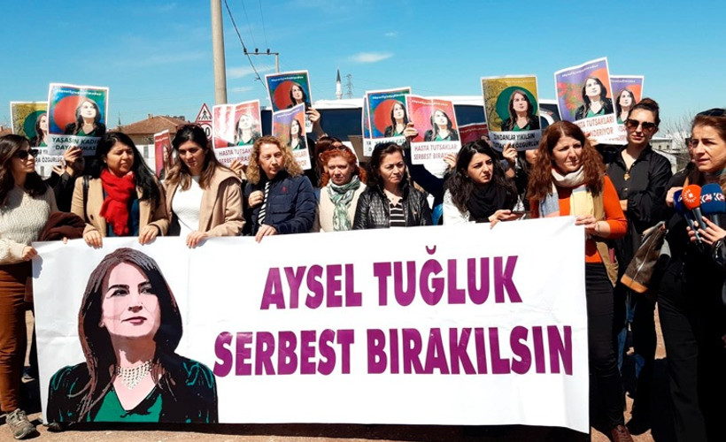 Aysel Tuğluk için 1000 Kadın: AYM kararını kabul etmiyoruz