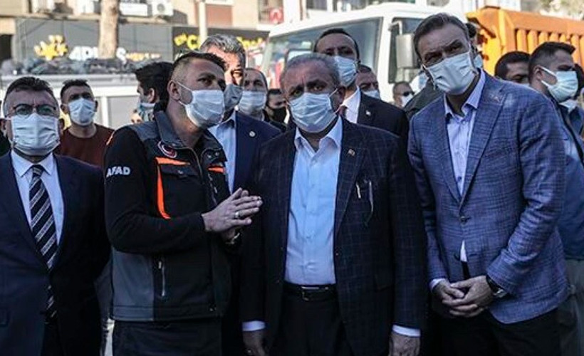 Muhalefet önergelerinin 20 yıldır reddedildiği Meclis'in başkanından deprem paylaşımı: Allah korusun