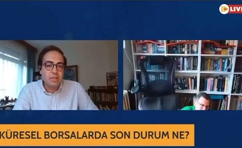Ancak böyle anlatabildi: Tunç Şatıroğlu, ekonomiyi anlatırken canlı yayında koltuktan düştü