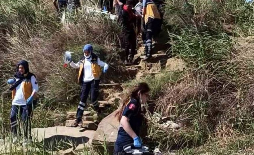 İstanbul'da uçurumdan düştüğü iddia edilen kadın hayatını kaybetti