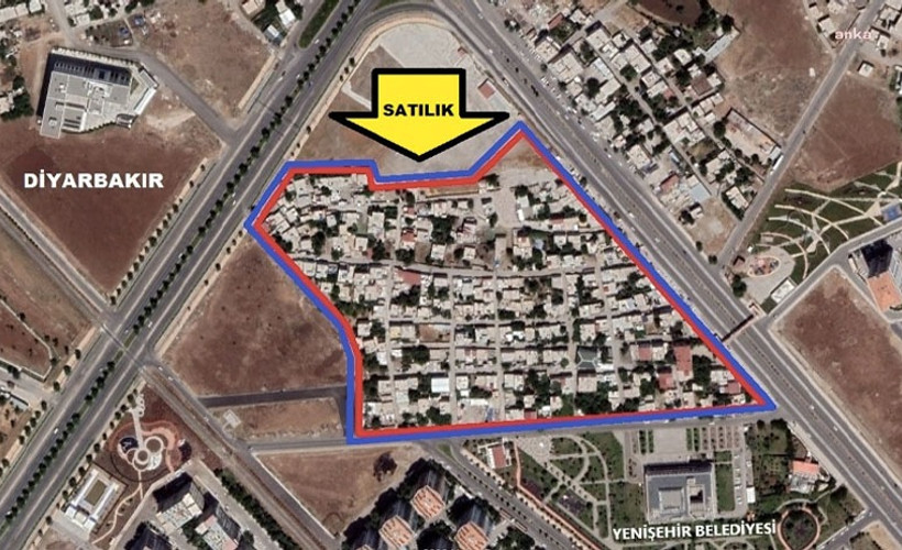 Diyarbakır’da kayyımla yönetilen belediyeden satılık mahalle