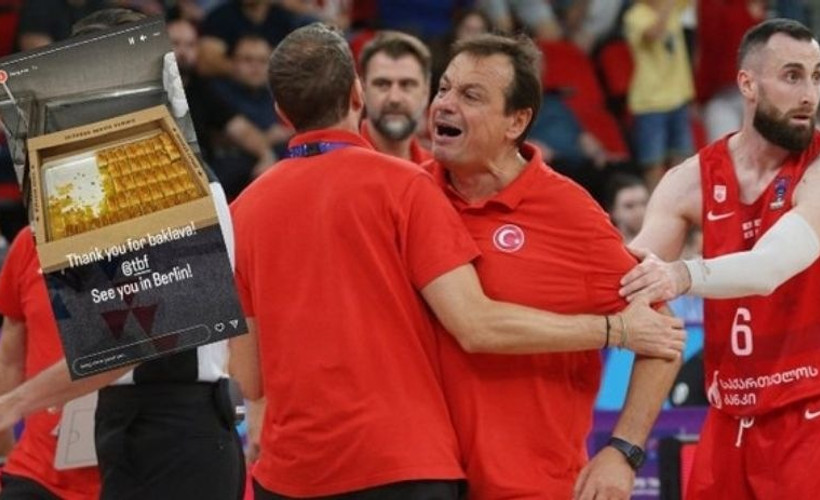Gürcistan'ı eleyen Karadağ'a Türkiye'den baklava