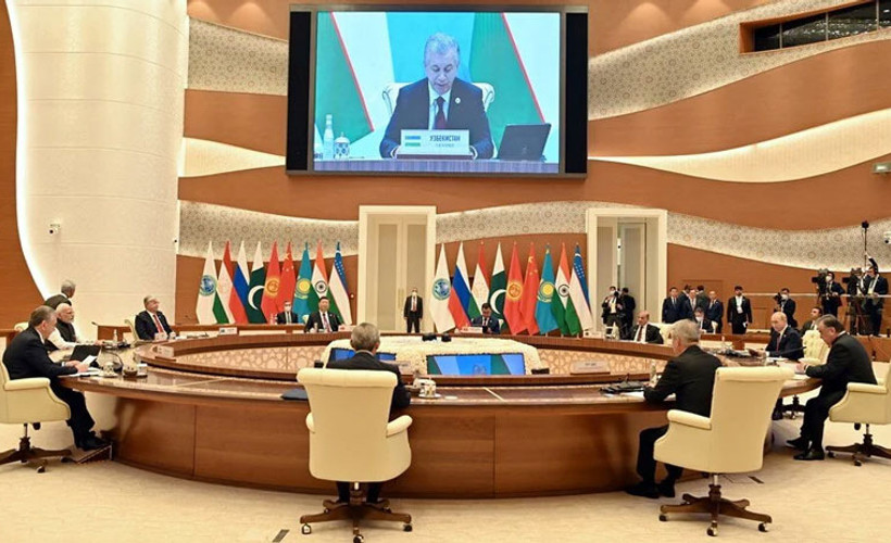 Şanghay İşbirliği Örgütü Zirvesi Özbekistan’da başladı