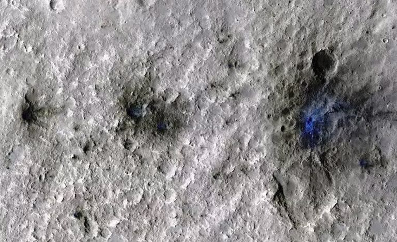Mars'taki uzay aracı gezegenin yüzeyine çarpan göktaşının sesini yakaladı