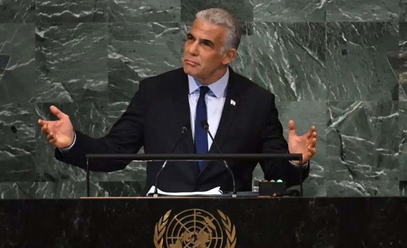 İsrail Başbakanı Lapid: Filistin ile iki devletli çözüm ve barış istiyoruz