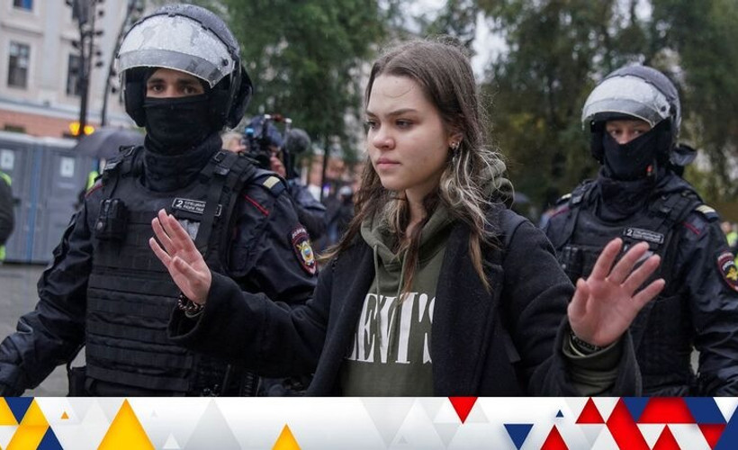 Rusya'da seferberlik protestoları: 700'den fazla kişi gözaltına alındı