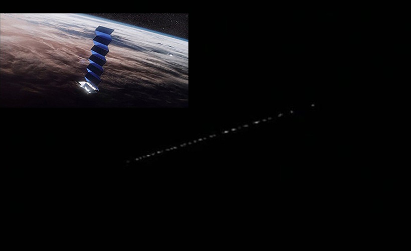 İran'a internet tartışmalarıyla gündeme gelen Starlink uyduları Türkiye semalarında