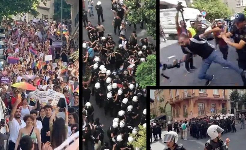 İstanbul Valiliği, Onur Yürüyüşü’ndeki şiddeti orantılı buldu, soruşturmaya izin vermedi