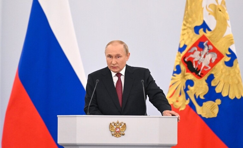 Putin, Ukrayna'daki 4 bölgenin ilhakını açıkladı: 'Sonsuza dek bizim vatandaşlarımız olacaklar'