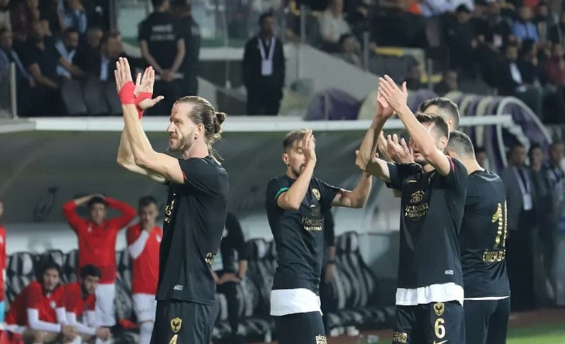Hedef gösterilen Amedspor, deplasmanda 1 puan aldı