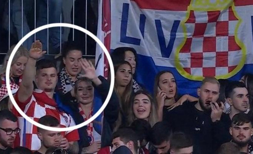 Avustralya'da Nazi selamı veren taraftar ömür boyu maçlara giremeyecek