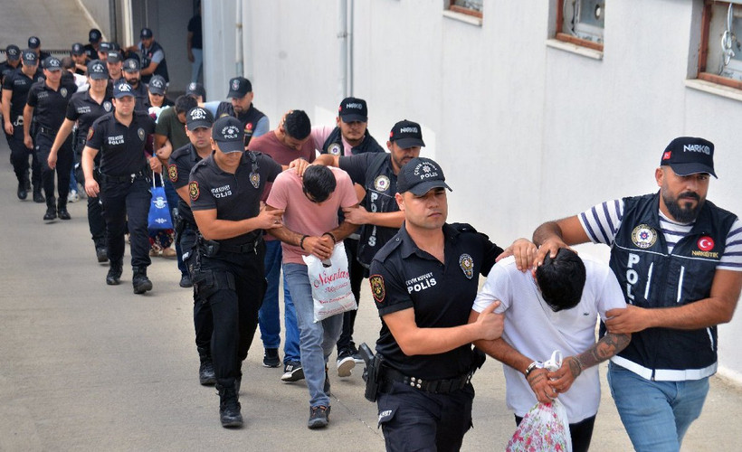 ‘Kökünü Kurutma Operasyonu’ adı verildi: 132 tutuklama