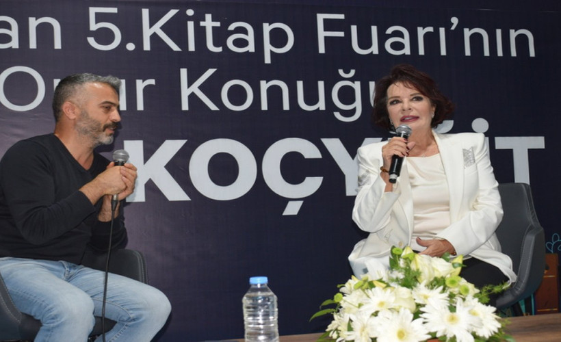 Hülya Koçyiğit, "Batman 5. Kitap Fuarı"nda söyleşiye katıldı
