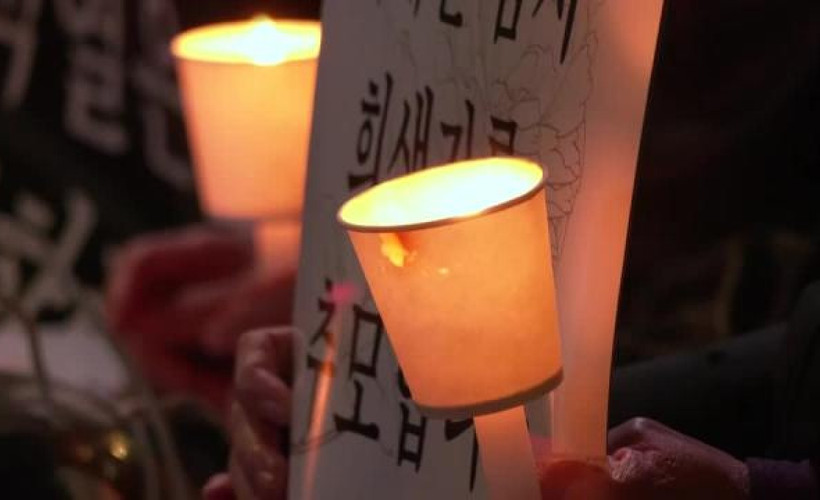 Güney Kore, Cadılar Bayramı felaketi kurbanlarını anıyor