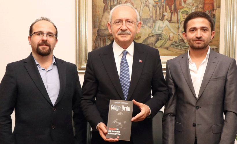 Kılıçdaroğlu, SADAT kitabının yazarlarıyla görüştü: Arkasını bırakmayın
