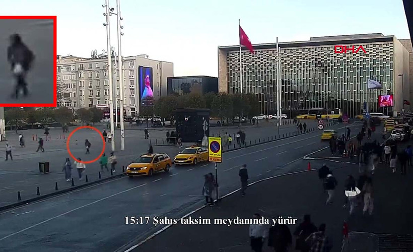 İstiklal saldırısında dakika dakika kamera görüntüleri