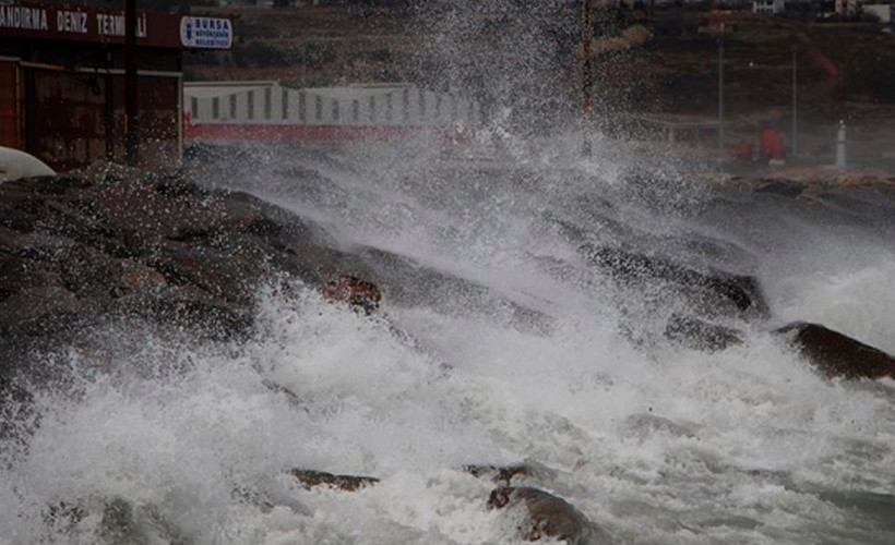 Meteoroloji’den uyarı: Marmara ve Kuzey Ege'de yarın fırtına bekleniyor
