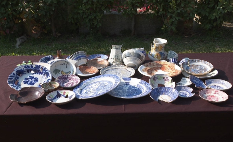 Smyrna kazılarında 400 yıl önce Avrupa'dan gelen yemek takımları bulundu