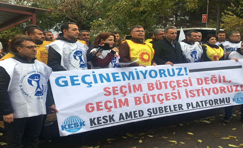KESK: Seçim bütçesi değil, geçim bütçesi istiyoruz!
