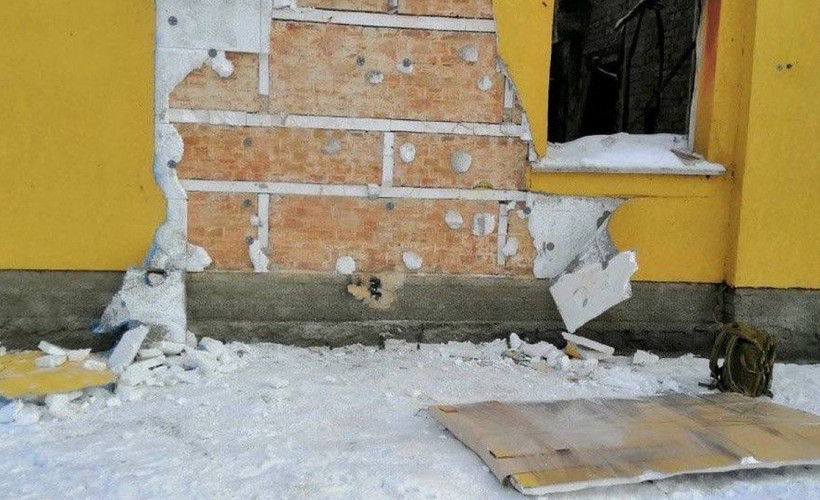 Banksy'nin Ukrayna'daki eseri çalınmak istendi